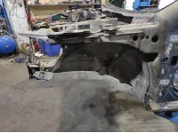 Лонжерон передний левый Skoda Octavia (A5) 1K0803091D.