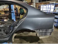 Крыло заднее левое Skoda Octavia (A5) 1Z5809029. Дефекты.