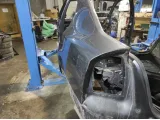 Крыло заднее левое Skoda Octavia (A5) 1Z5809029. Дефекты.