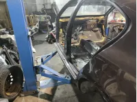 Порог со стойкой левый Skoda Octavia (A7) 5E5809601C