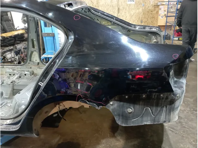 Крыло заднее левое Skoda Octavia (A7)