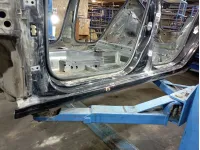 Порог со стойкой левый Skoda Octavia (A7)