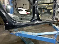 Порог со стойкой правый Skoda Octavia (A7)