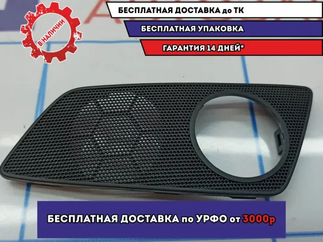 Накладка динамика переднего левого Skoda Octavia (A5) 1Z18674359B9. Ручки двери внутренней.