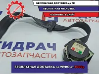 Ремень безопасности задний правый Skoda Octavia (A5) 602036200C. Потертости.