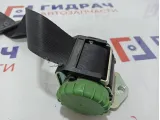 Ремень безопасности задний правый Skoda Octavia (A5) 602036200C. Потертости.