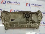 Балка подмоторная Skoda Octavia (A5) 1K0199369F. Дефект сайлентблока.