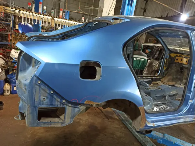 Крыло заднее правое Skoda Rapid (NH3)