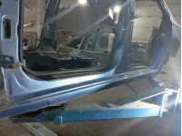 Порог со стойкой левый Skoda Rapid