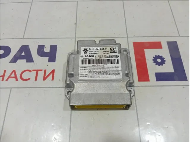 Блок управления AIR BAG Skoda Rapid 6C0959655H