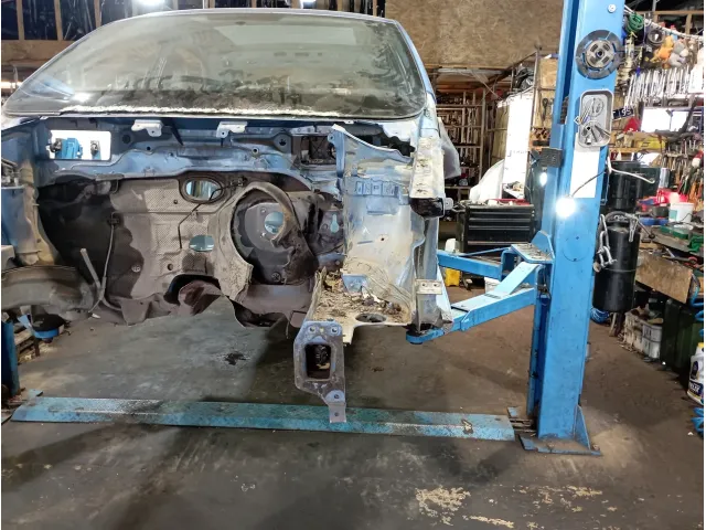 Лонжерон передний левый Skoda Rapid (NH3)