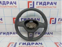 Рулевое колесо Skoda Rapid (NH3) 6V0419091G. Потертость.