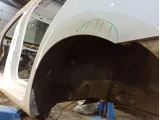 Крыло заднее левое Skoda Rapid (NH3) . Дефект.