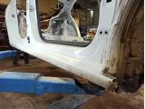 Порог со стойкой правый Skoda Rapid (NH3) . Вмятина.
