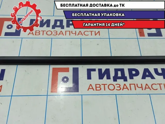 Уплотнитель стекла двери заднего левого Skoda Rapid 5JA839479B.