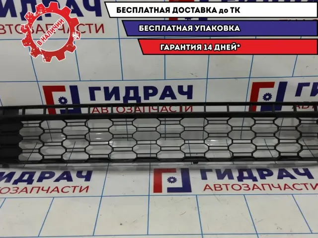 Решетка в бампер центральная Skoda Rapid 5JA853677C9B9.