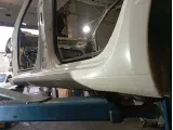 Порог со стойкой левый Skoda Superb (3T)