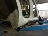 Порог со стойкой правый Skoda Superb (3T)