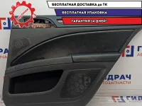Обшивка двери задней правой Skoda Superb 2 3T0867212C. Царапины.