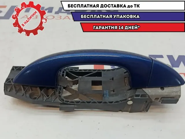 Ручка двери передней наружная Skoda Superb 2 . В сборе.