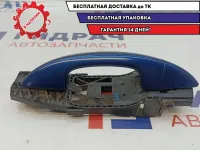 Ручка двери задней наружная правая Skoda Superb 2 . В сборе.
