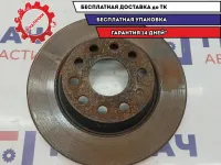 Диск тормозной задний Skoda Superb 2 DF4558. Аналог TRW.
