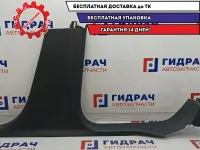 Обшивка стойки средняя правая нижняя Skoda Superb 2 3T0853370B9B9. Дефект.