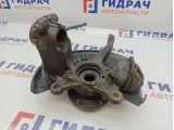 Кулак поворотный передний правый Skoda Superb 2 1K0407256AA. В сборе с ABS.