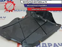 Защита антигравийная задняя правая Skoda Superb 2 1K5825205B. Трещина.