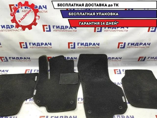 Коврики в салон EVA Skoda Superb 2 . Комплект. Изготовлены под заказ.