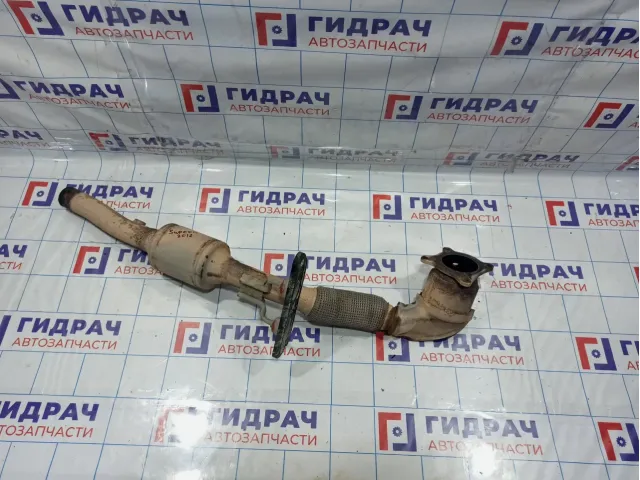 Приемная труба глушителя с катализаторами Skoda Superb (3T) 1K0254512