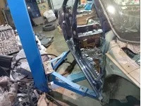 Порог со стойкой правый Skoda Superb (3T)