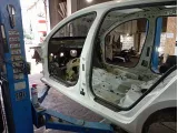 Порог со стойкой левый Skoda Superb (3T)