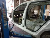 Порог со стойкой левый Skoda Superb (3T)