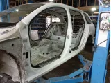 Порог со стойкой левый Skoda Superb (3T)