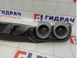 Накладка заднего бампера Skoda Superb (3T)