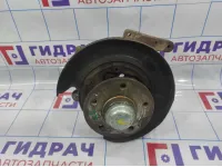 Кулак поворотный задний правый Ssang Yong Actyon New 4592034000. Сломан болт крепления датчика ABS.