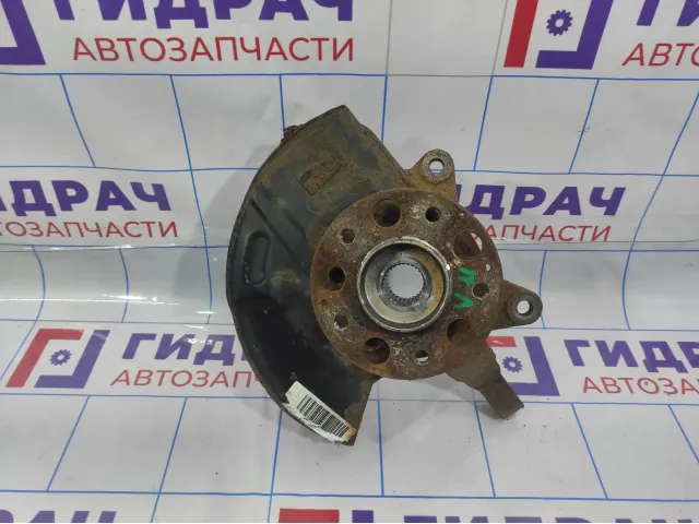 Кулак поворотный передний левый Ssang Yong Actyon New 4121134003. Сломан болт крепления датчика ABS.