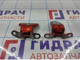 Петли двери передней правой Ssang Yong Actyon New . Комплект.