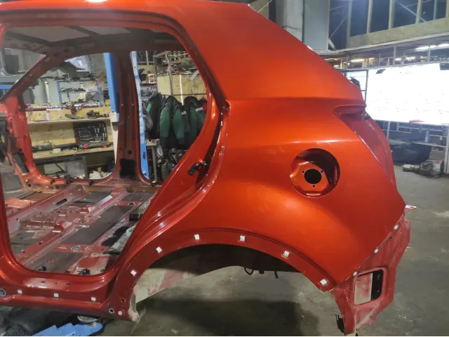 Крыло заднее левое Ssang Yong Actyon New .