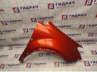 Крыло переднее правое Ssang Yong Actyon New 5182134004. Вмятина.