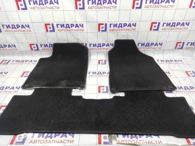 Коврики салона Ssang Yong Actyon New . Комплект.Ткань.