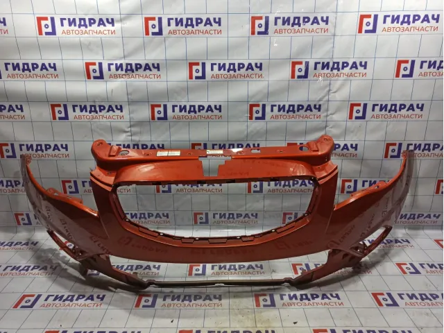 Бампер передний Ssang Yong Actyon New 7871134000. Ремонтировался.