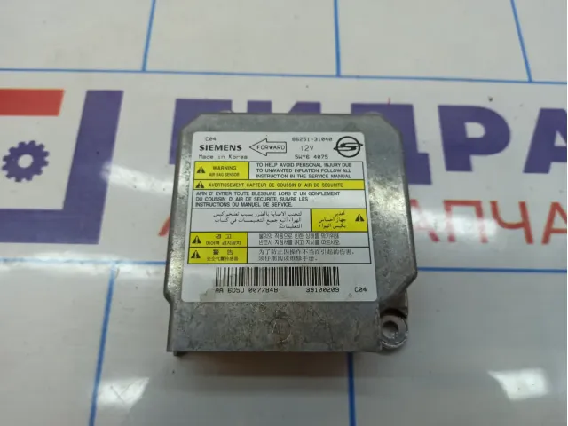 Блок управления AIR BAG SsangYong Actyon Sport 8625131040