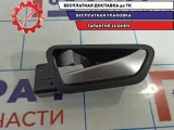 Ручка двери задней внутренняя левая Ssang Yong Actyon New . Царапины.