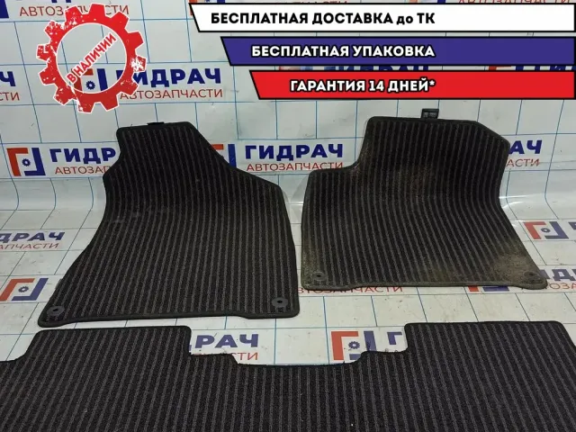 Коврики салона Ssang Yong Actyon New . Комплект.Ткань.