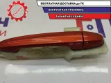 Ручка двери задней наружная левая Ssang Yong Actyon New . В сборе.