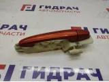 Ручка двери задней наружная правая Ssang Yong Actyon New . В сборе.