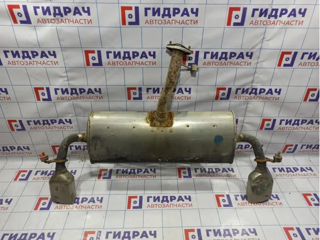 Глушитель основной Ssang Yong Actyon New 2460034350. Вмятина.