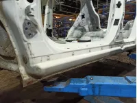 Порог со стойкой левый Ssang Yong Actyon New . Коррозия.